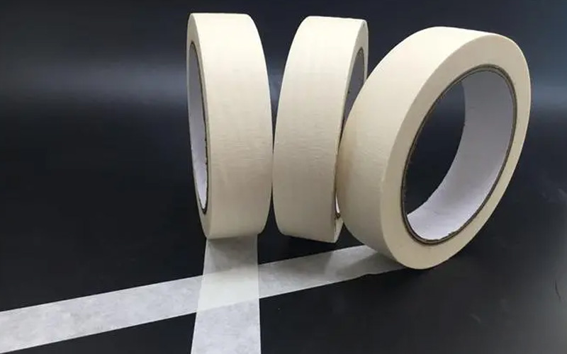 Application of masking tape in handmade products