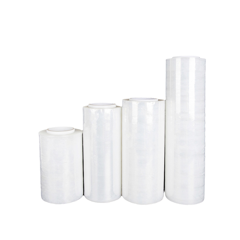 Transparent PVC machine PE winding film stretch film manufacturer direct sales takeaway moving packaging film industrial packaging film