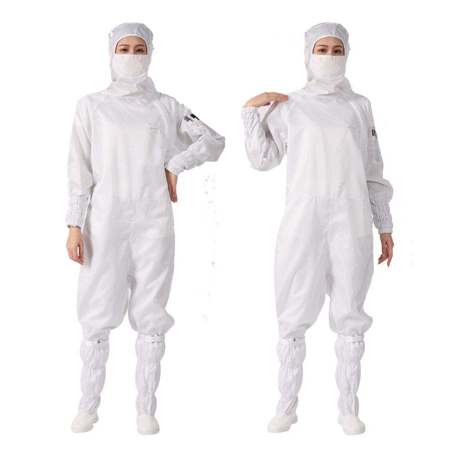 Electronic Workshop Carbon Fiber Antistatic Coat Clothing Workwear Jackets Pants Esd Cleanroom Antistatic Clothes Suit