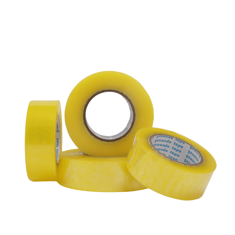 Strong Bopp 200y 300y Transparent Packing Tape For Carton Sealing Low Noise Shipping Packing Tape